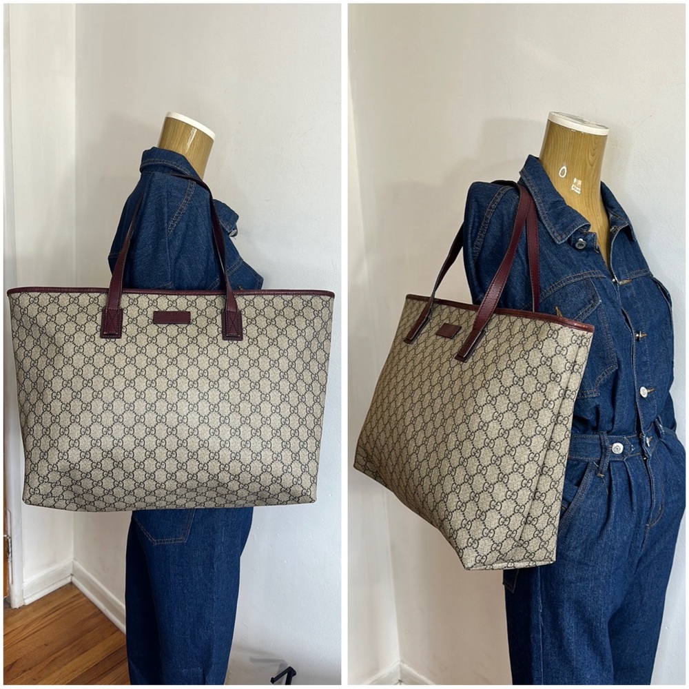 Gucci GG Supreme Coated Canvas Tote Bag